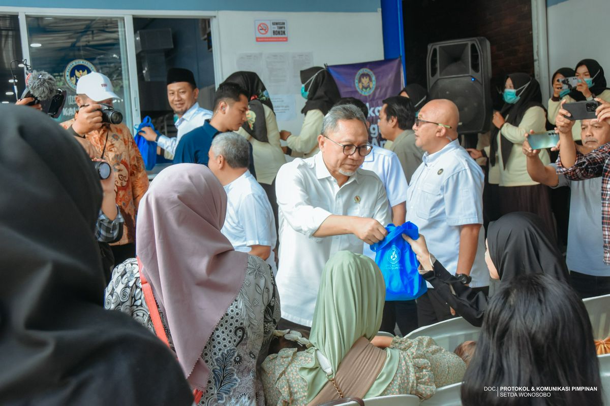 Kunjungan Kerja Mentri Koordinator Bidang Pangan