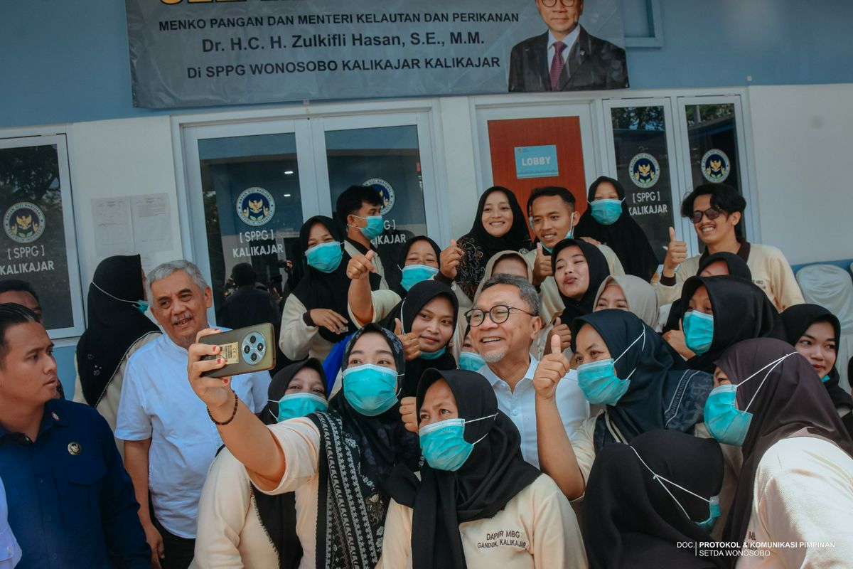 Kunjungan Kerja Mentri Koordinator Bidang Pangan