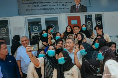 Kunjungan Kerja Mentri Koordinator Bidang Pangan
