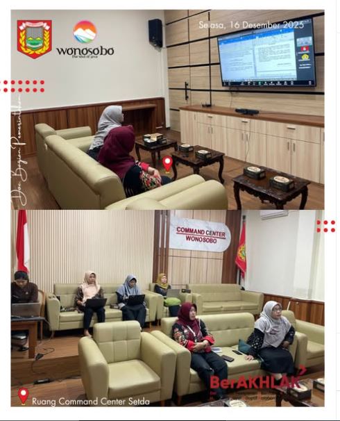 Bagian Pemerintahan Berdiskusi perihal pembahasan Kerja Sama antara Universitas Pembangunan Nasional “Veteran” Yogyakarta dengan Pemerintah Kabupaten Wonosobo.