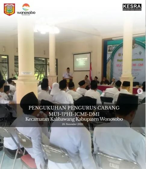 Empat Pilar Umat Islam Kalibawang Dikukuhkan, Siap Bersinergi Membangun Umat