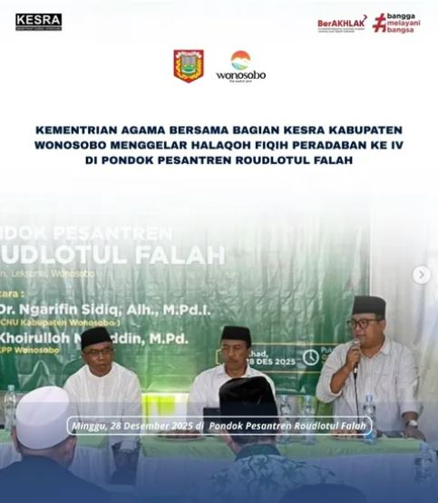 Kementerian Agama Bersama Bagian Kesra menggelar Halaqoh Fiqih Peradaban