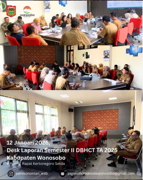 Desk Laporan Semester II DBHCT TA 2025 Kabupaten Wonosobo