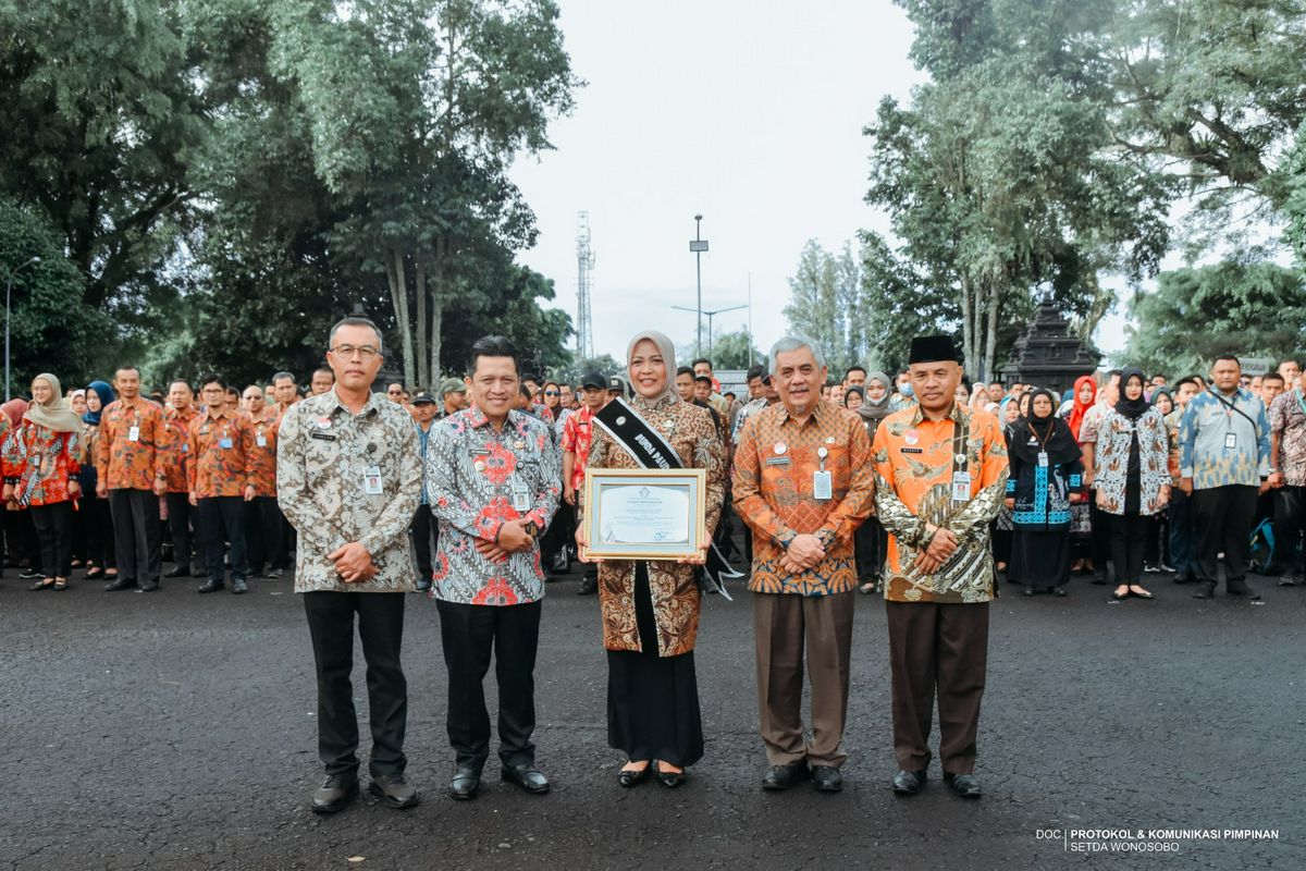 Apel Pegawai dirangkaikan dengan Pemberian Penghargaan bagi Kinerja Bunda PAUD