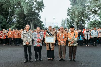 Apel Pegawai dirangkaikan dengan Pemberian Penghargaan bagi Kinerja Bunda PAUD
