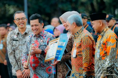 Apel Pegawai dirangkaikan dengan Pemberian Penghargaan bagi Kinerja Bunda PAUD