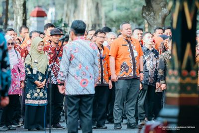 Apel Pegawai dirangkaikan dengan Pemberian Penghargaan bagi Kinerja Bunda PAUD