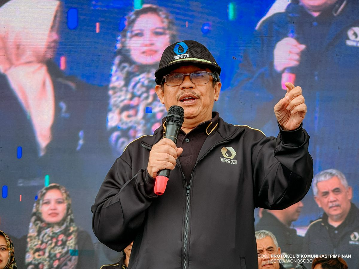 Jalan Sehat HUT PDAM Tirta Aji ke-50