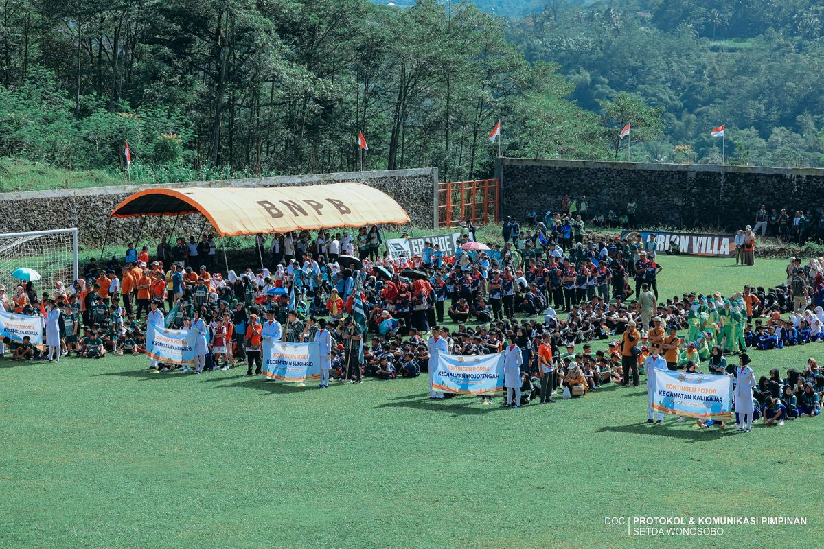 Upacara Pembukaan POPDA Tingkat Kabupaten Wonosobo Tahun 2026