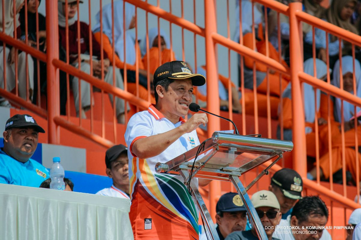 Upacara Pembukaan POPDA Tingkat Kabupaten Wonosobo Tahun 2026