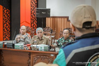Audiensi Paguyuban Driver Ojek Online bersama FORKOPIMDA