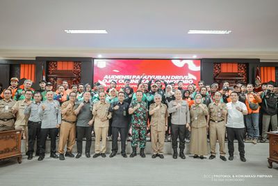 Audiensi Paguyuban Driver Ojek Online bersama FORKOPIMDA