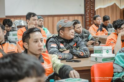 Audiensi Paguyuban Driver Ojek Online bersama FORKOPIMDA