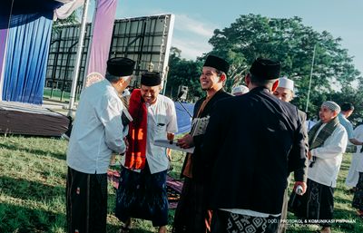 Sholat Ied dan Penyerahan Hewan Kurban Pemda Wonosobo oleh Sekretaris Daerah